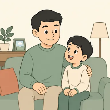 Illustration for 爸爸