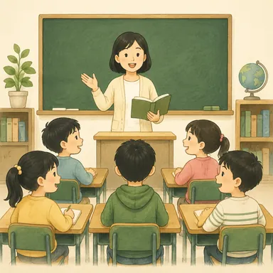 Illustration for 班 Illustration for 班