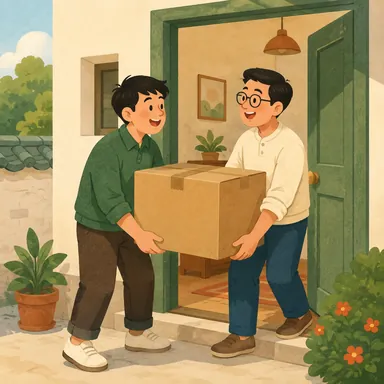 Illustration for 帮忙