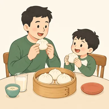 Illustration for 包子
