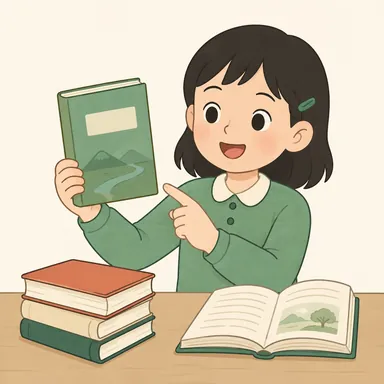 Illustration for 本 Illustration for 本