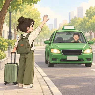 Illustration for 打车