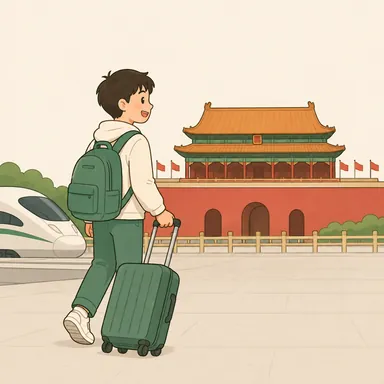 Illustration for 到 Illustration for 到