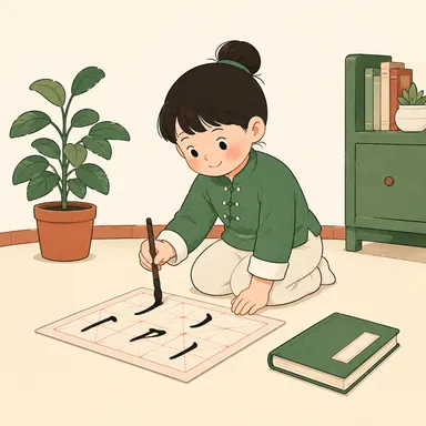 Illustration for 地上 Illustration for 地上