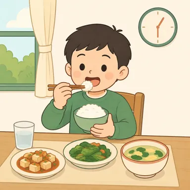 Illustration for 饭 Illustration for 饭