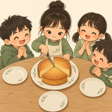 Illustration for 分 Illustration for 分