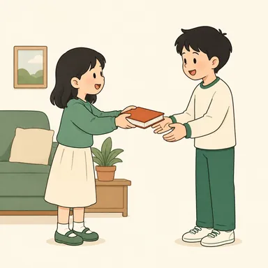 Illustration for 给 Illustration for 给