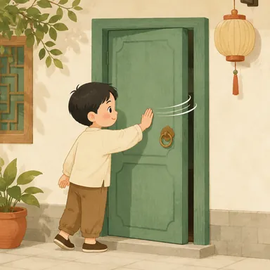 Illustration for 关上