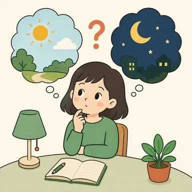 Illustration for 还是 Illustration for 还是