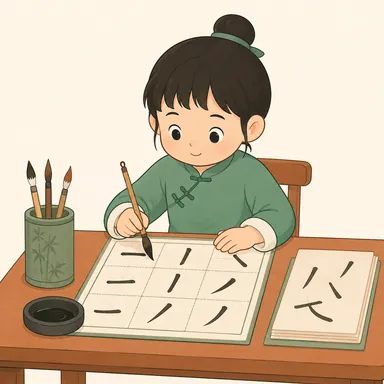 Illustration for 汉字 Illustration for 汉字