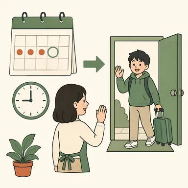 Illustration for 后 Illustration for 后