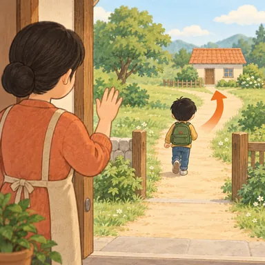 Illustration for 回去 Illustration for 回去