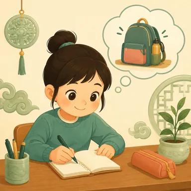 Illustration for 记 Illustration for 记