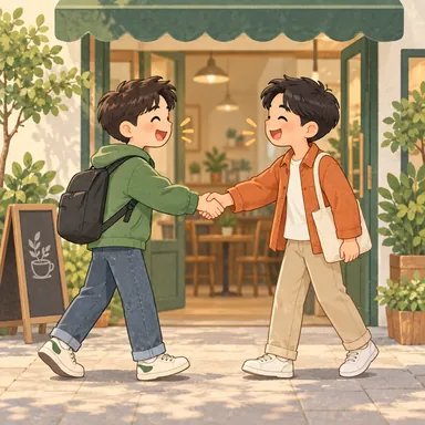 Illustration for 见面