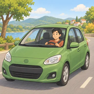 Illustration for 开车
