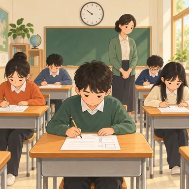 Illustration for 考试 Illustration for 考试