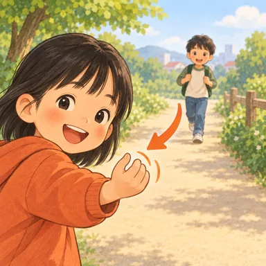 Illustration for 来 Illustration for 来