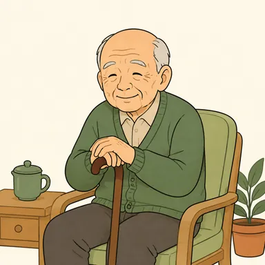 Illustration for 老 Illustration for 老