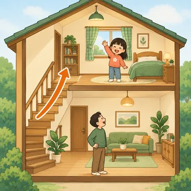 Illustration for 楼上