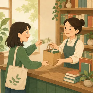 Illustration for 买 Illustration for 买