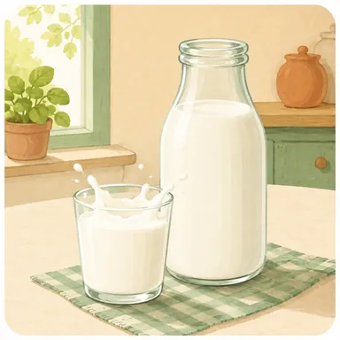 Illustration for 奶