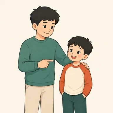 Illustration for 男孩儿