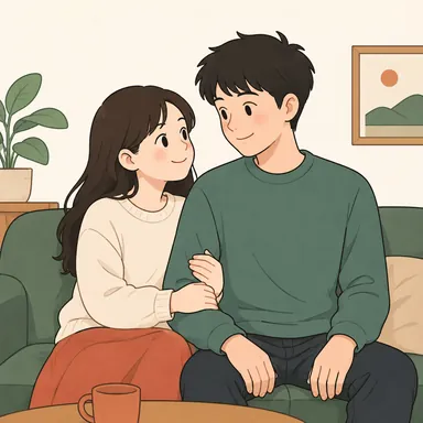 Illustration for 男朋友