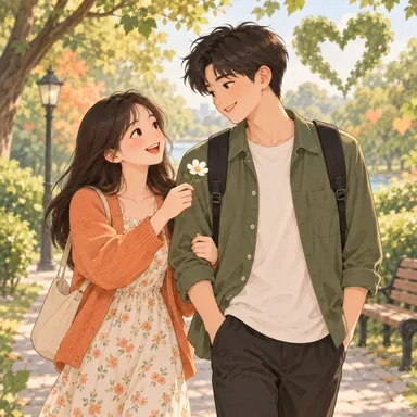 Illustration for 女朋友 Illustration for 女朋友