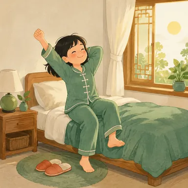 Illustration for 起床 Illustration for 起床