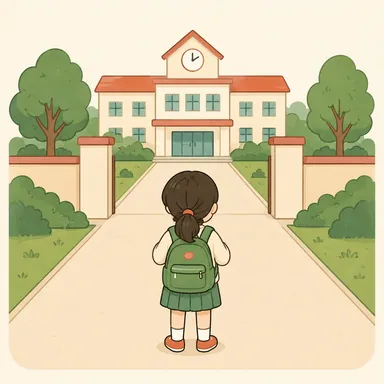 Illustration for 前边 Illustration for 前边