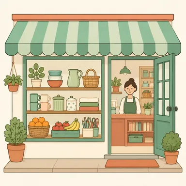 Illustration for 商店 Illustration for 商店