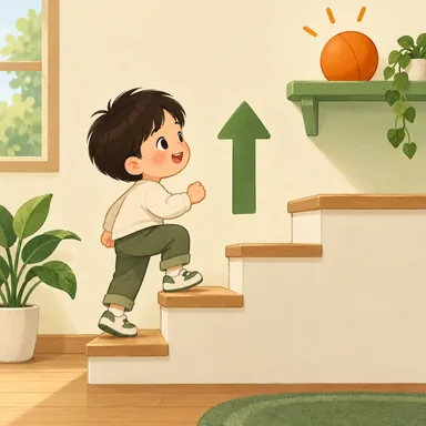 Illustration for 上 Illustration for 上