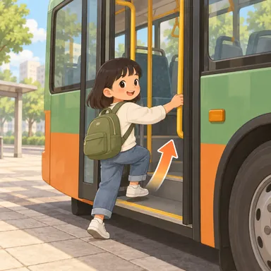 Illustration for 上车