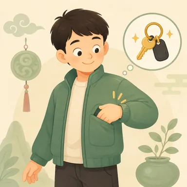 Illustration for 身上
