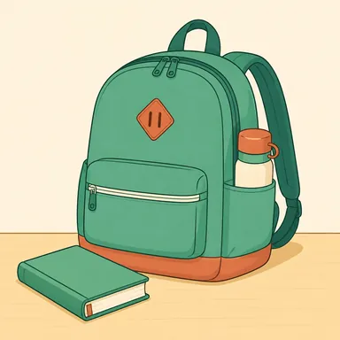 Illustration for 书包 Illustration for 书包