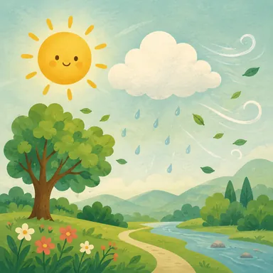 Illustration for 天气 Illustration for 天气