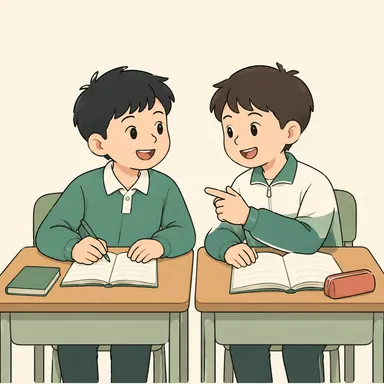 Illustration for 同学 Illustration for 同学