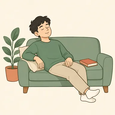 Illustration for 休息 Illustration for 休息