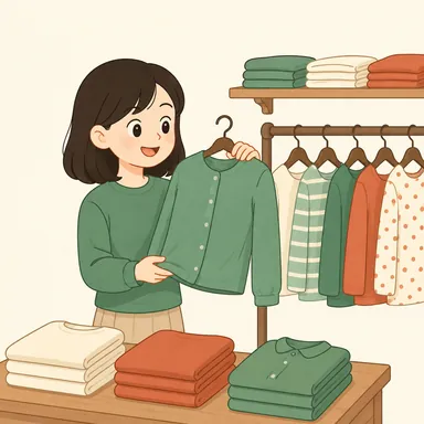 Illustration for 衣服 Illustration for 衣服