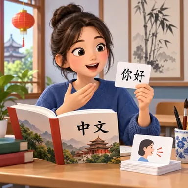 Illustration for 中文 Illustration for 中文