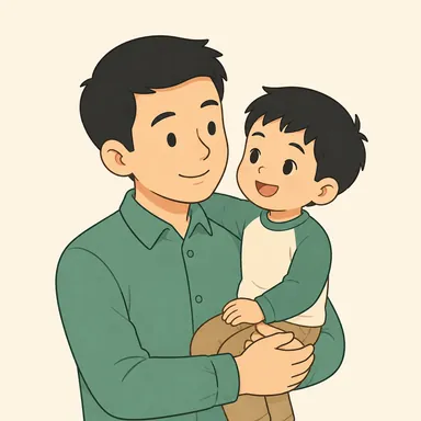 Illustration for 子 Illustration for 子