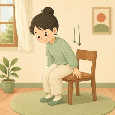 Illustration for 坐下